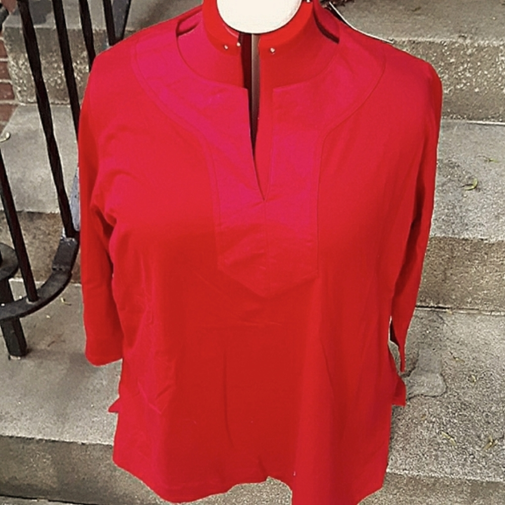 Red Ralph Lauren Blouse final sale!! End of year clearance!!